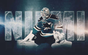 San Jose Sharks Antti Niemi Wallpaper