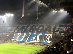 San Siro Stadium Tifo Display Wallpaper