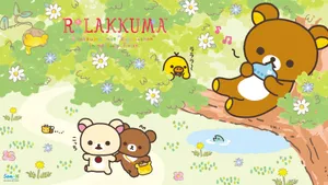 San X Stationary Rilakkuma Wallpaper