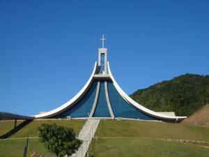 Sanctuary Of St. Paulina Church Wallpaper