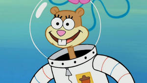 Sandy Cheeks Great Smile Wallpaper