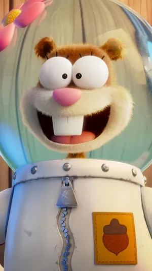 Sandy Cheeks In Diving Suit Wallpaper