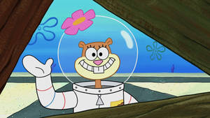 Sandy Cheeks Wide Smile Wallpaper