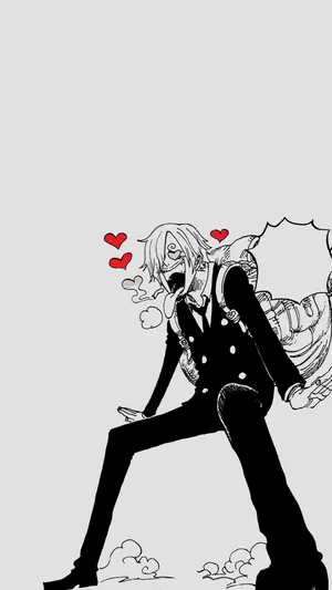Sanji Iphone: A Futuristic Way To Stay Connected Wallpaper