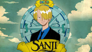 Sanji Unleashing His Power Wallpaper