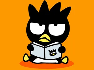 Sanrio Character Badtz Maru With Book Wallpaper