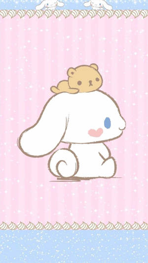 Sanrio Cinnamoroll And Teddy Wallpaper