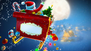 Santa Claus Digital Art Wallpaper