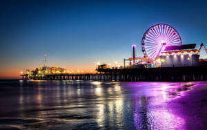 Santa Monica Pier Los Angeles Wallpaper