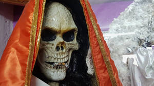 Santa Muerte Worship Wallpaper