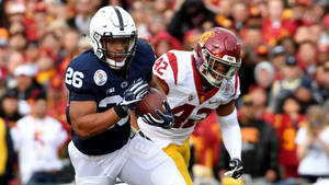 Saquon Barkley On The Field Wallpaper