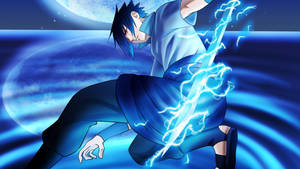 Sasuke Chidori Sharp Spear 4k Wallpaper