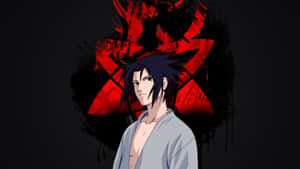 Sasuke Red Eye Art Manga Wallpaper