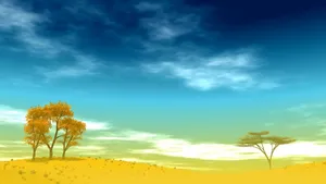 Savannah Field Live Desktop Wallpaper