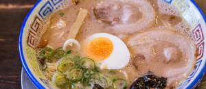 Savor The Richness - Hakata Ramen With Pork Bone Broth Wallpaper