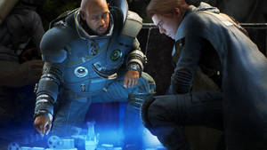 Saw Gerrera Confronts The Second Sister In Star Wars Jedi Fallen Order Wallpaper