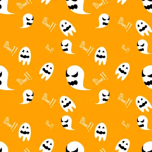 Say Hi To This Cute Little Ghost! Wallpaper