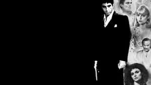 Scarface Tony Montana Staring Down The Camera Wallpaper