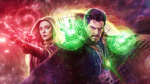 Scarlet Witch Powers Superhero Doctor Strange Wallpaper