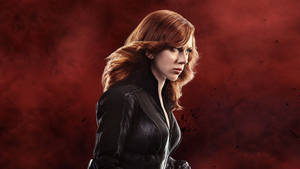 Scarlett Johansson As Black Widow In Full Gear Wallpaper