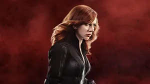 Scarlett Johansson As Black Widow In Full Gear Wallpaper
