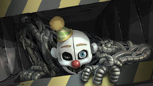 Scary Ennard Robot Wallpaper