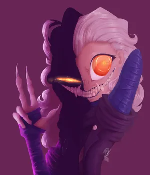Scary Girl Edgy Pfp Wallpaper