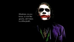 Scary Joker Quotes From Batman Wallpaper