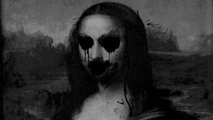 Scary Mona Lisa Art Wallpaper