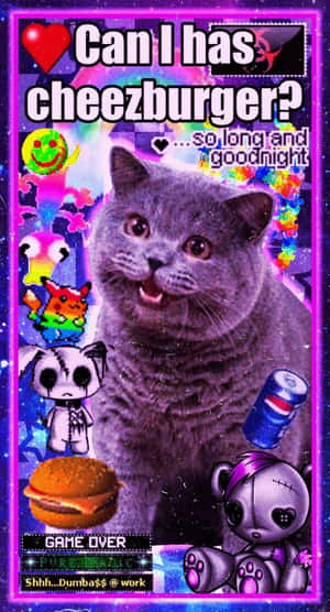 Scenecore Logo: Music And Art Unite Wallpaper