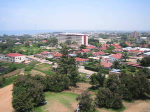 Scenic Rural Landscape In Burundi Wallpaper