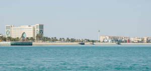Scenic View Of Al-fanateer Beach, Saudi Arabia Wallpaper