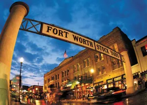 Scenic View Of Fort Worth Skyline Wallpaper