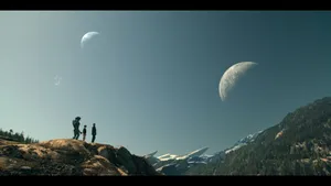 Sci-fi Series Lost In Space Wallpaper