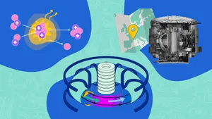 Scienceand Technology Concept Collage Wallpaper