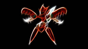 Scizor Abstract Art Wallpaper