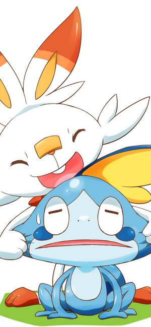 Scorbunny And Sobble Wallpaper