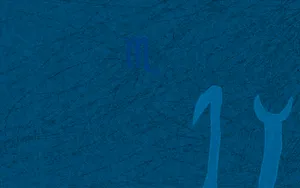 Scorpio Blue Textured Wallpaper