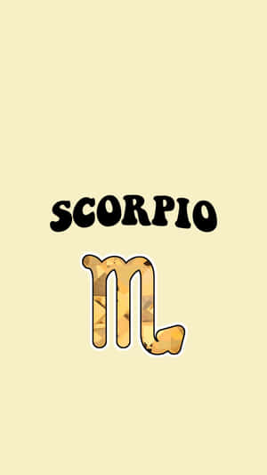 Scorpio Zodiac Sign Retro Iphone Wallpaper