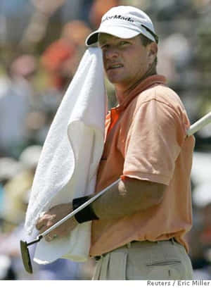 Scott Verplank Using Towel Wallpaper