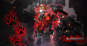 Scour The Arena And Uncover Your Foes With Bloodhound Wallpaper