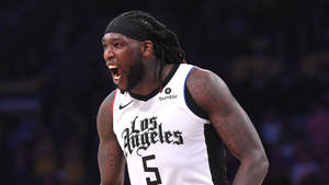 Screaming Montrezl Harrell Focus Shot Wallpaper