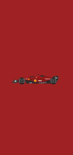 Scuderia Ferrari’s F1 Racecar Pushing Its Limits Wallpaper