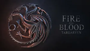 Sculptured Steel House Targaryen Wallpaper