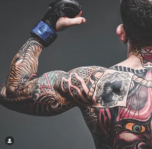 Sean Brady Back Tattoos Left Side Wallpaper