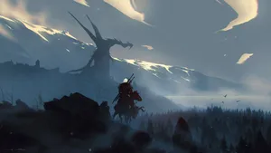 Searching For Opportunities Across The Wild Skellige Isles Wallpaper