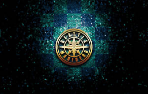 Seattle Mariners Gold Logo Wallpaper