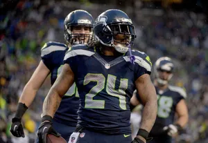 Seattle Seahawks Runningback 24 Wallpaper