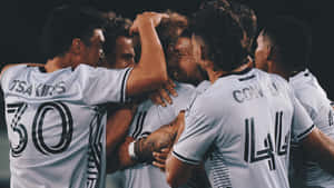 Seattle Sounders Fc Team Members Wallpaper