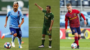 Sebastian Blanco With Maximiliano And Brooks Wallpaper